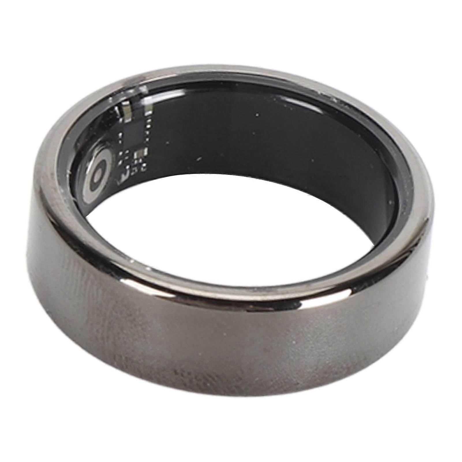 Smart Health Tracker Ring Size 10 Dark Cyan 17mAh IP68 Waterproof