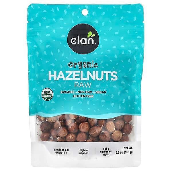 Elan, Organic Hazelnuts, Raw, 5.8 oz (165 g)