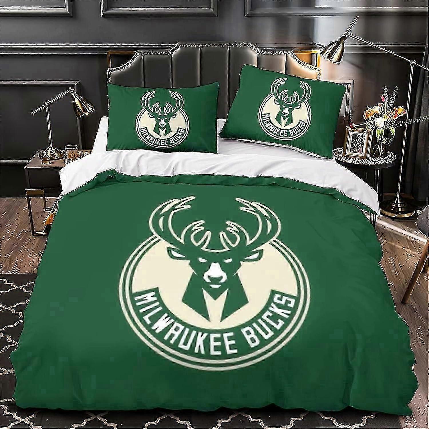 Double Person Printed Bedding Set 135*200CM Microfiber Washable and Durable