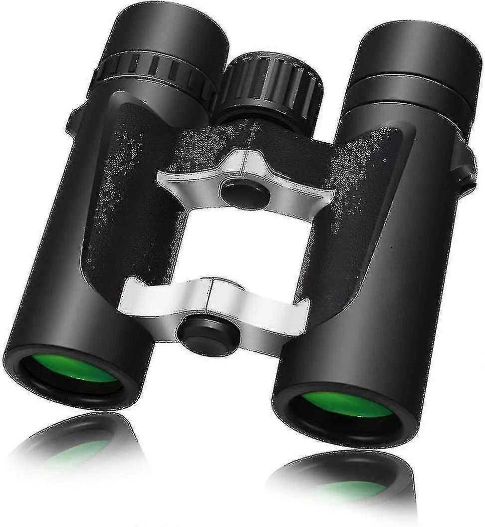 8x25 Binoculars(waterproof/fogproof), Powerful Pocket Binoculars-black