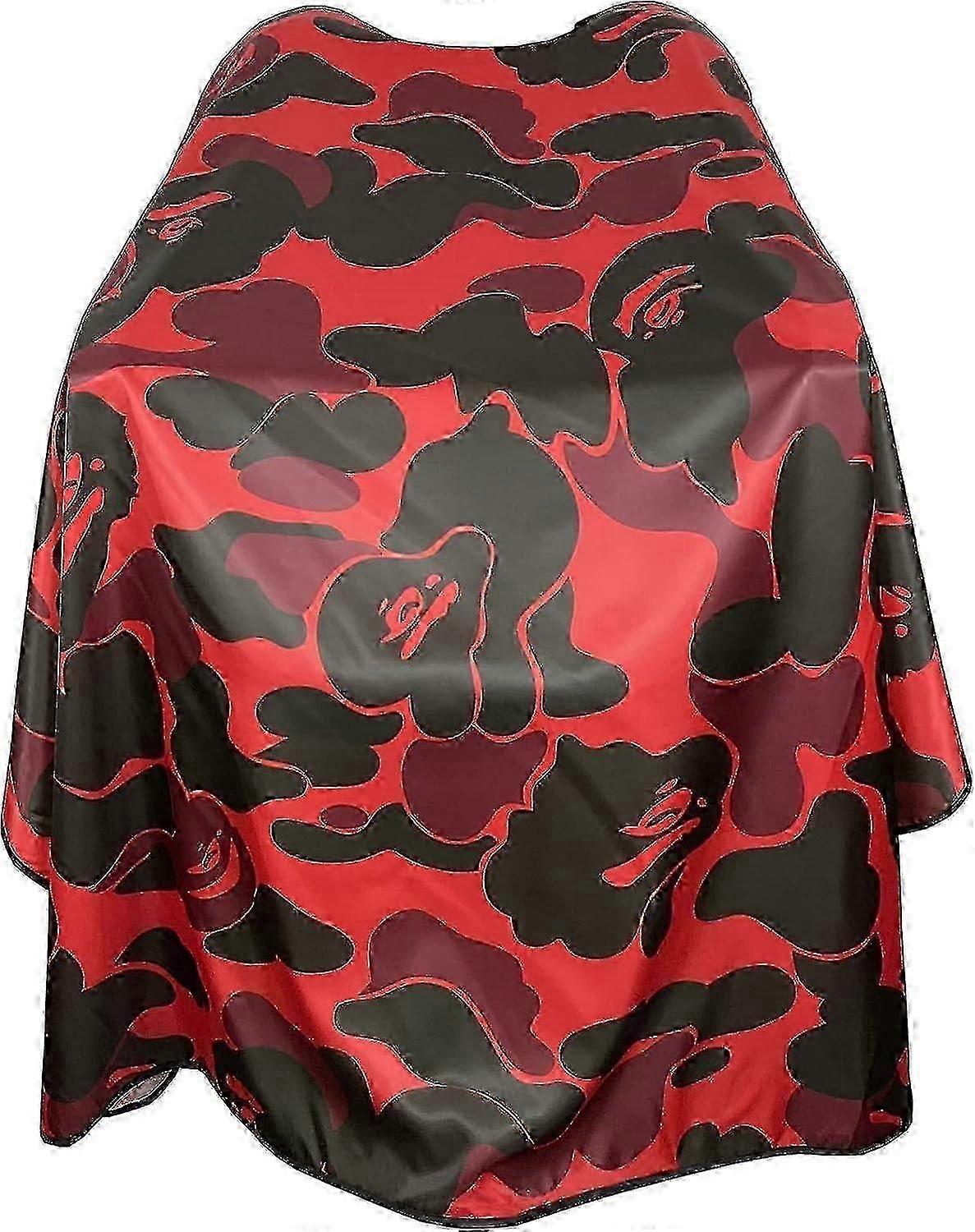 男性用理髪ケーププロフェッショナルヘアカッティングサロンケープスナップ付き防水理髪スタイリングケープ-63u201d 56u201d