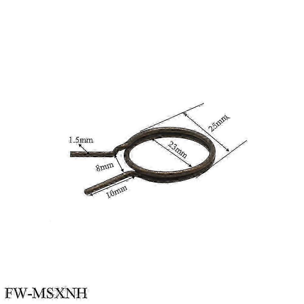 Dørhåndtak Erstatningsfjærer 5 STK Svart Holdbar