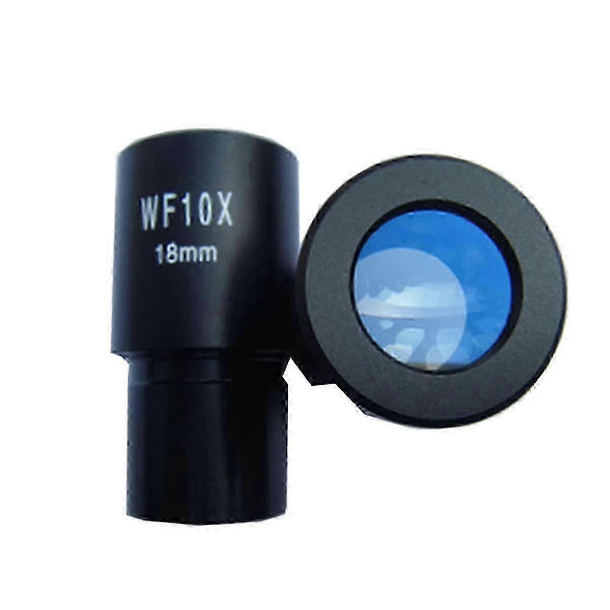 Microscope Kit WF30X/9mm Eyepieces Microscope Parts for Biological Microscope Lens Microscope Lens Adapters (Color : WF10X18 B)