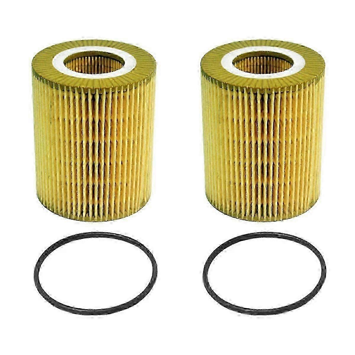2Set LR013148 Oil Filter Element for LR3 LR4 Range Sport 3.0 V6 TD6 Oil Filter