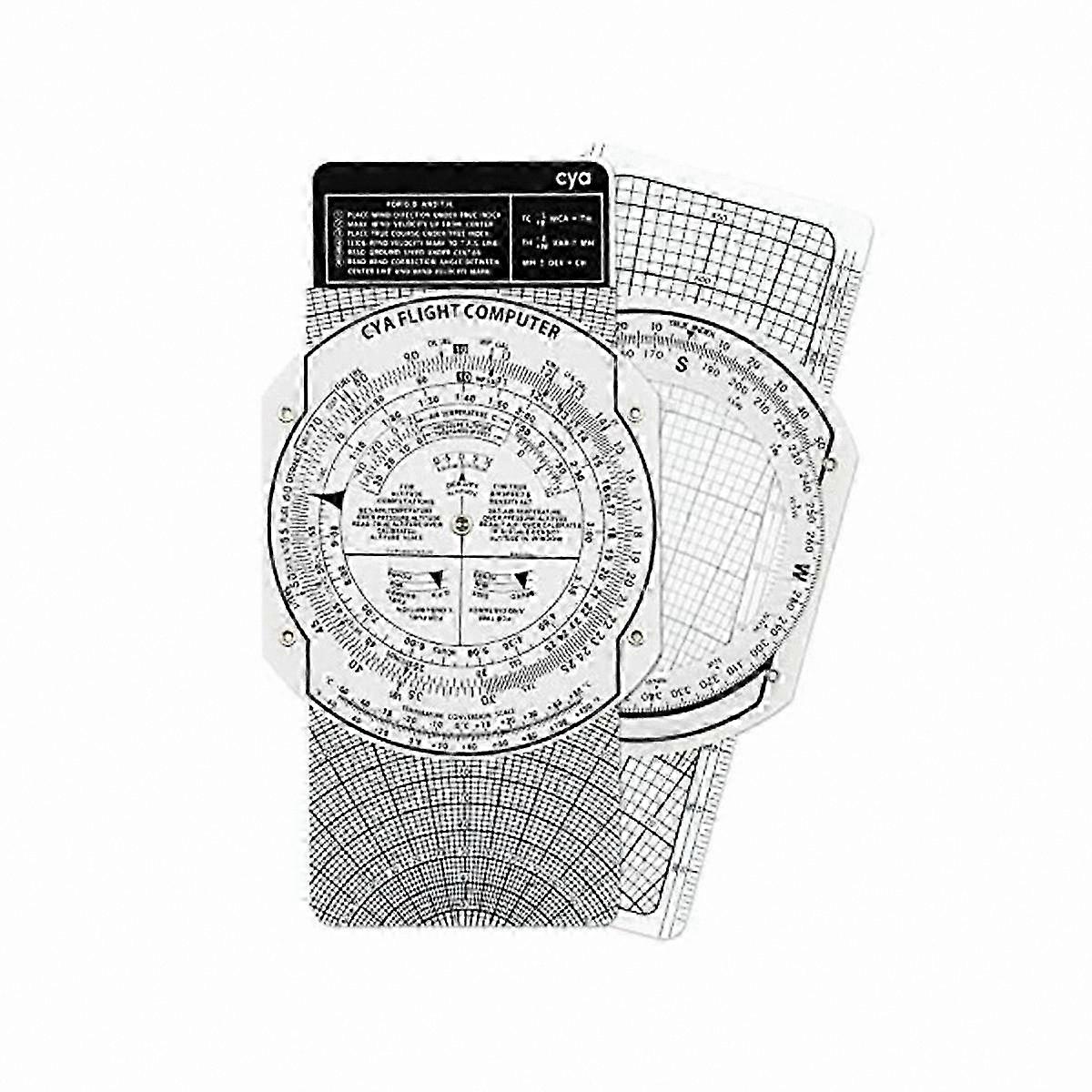 Aviation Flight Computer Calculator for Pilot Training and Students