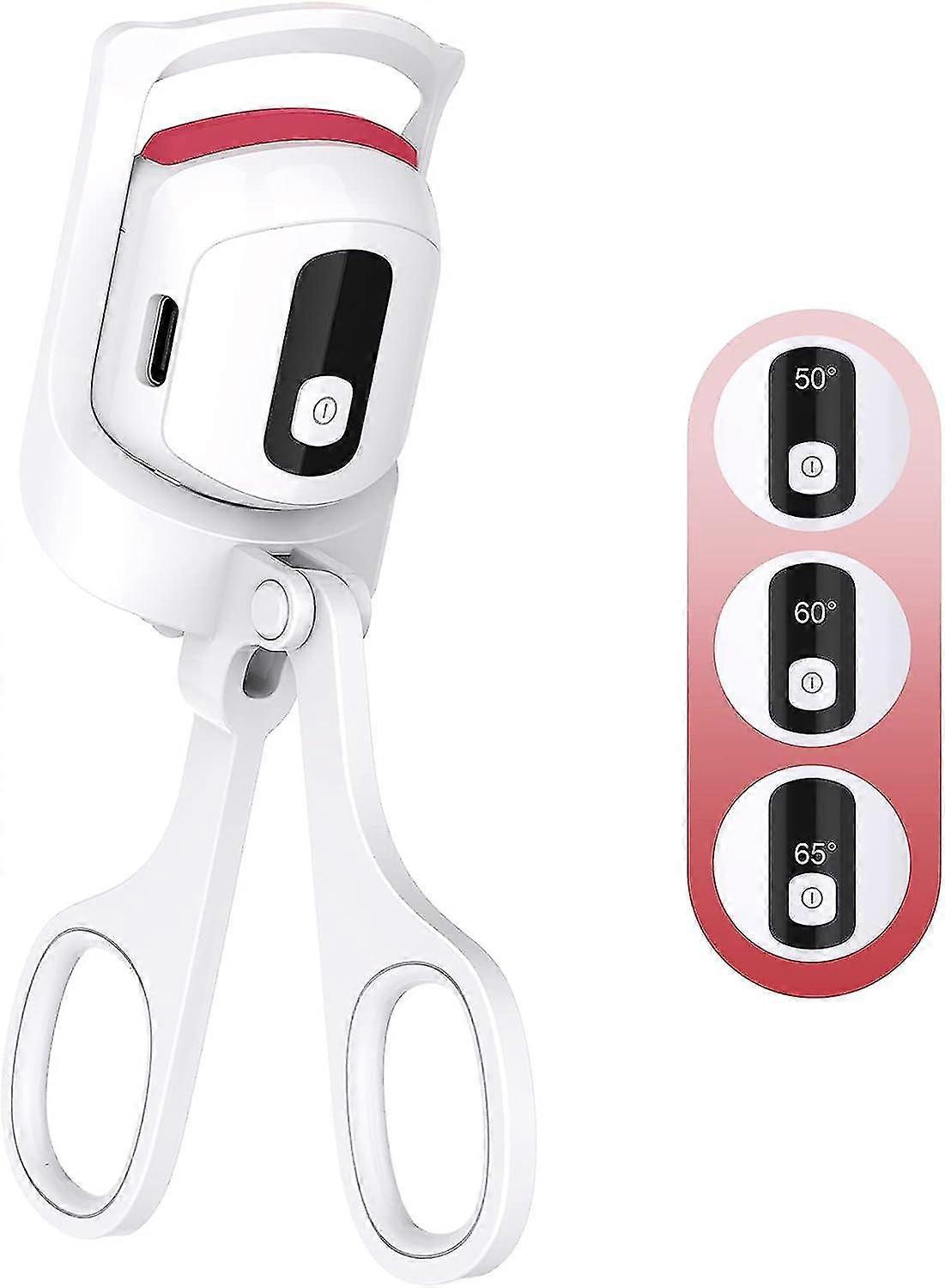 Heated Eyelash Tweezers With Temperature Display