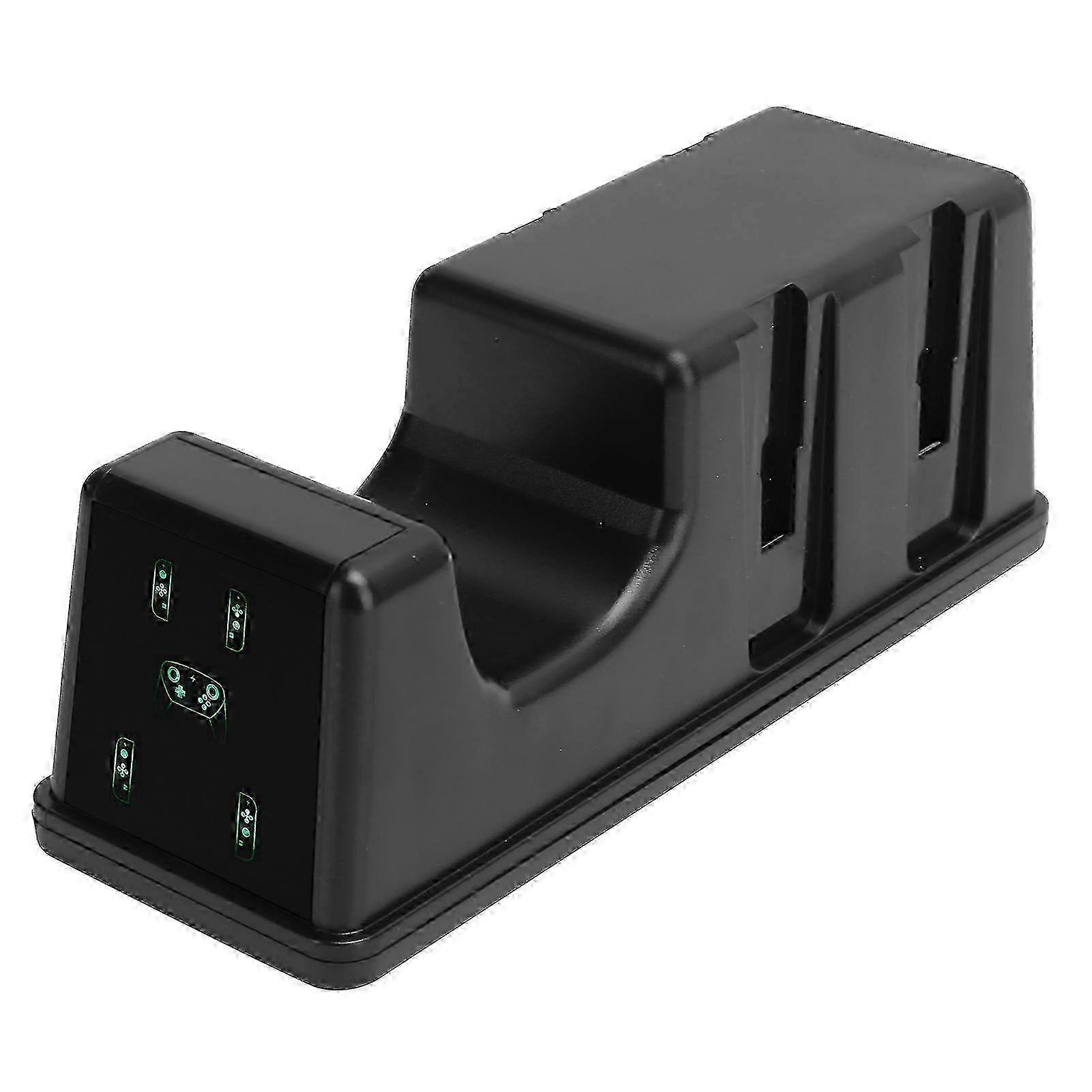 5 in 1 Multifunction ABS Charging Stand with Digital Display for NS Pro Controller/JoyPad