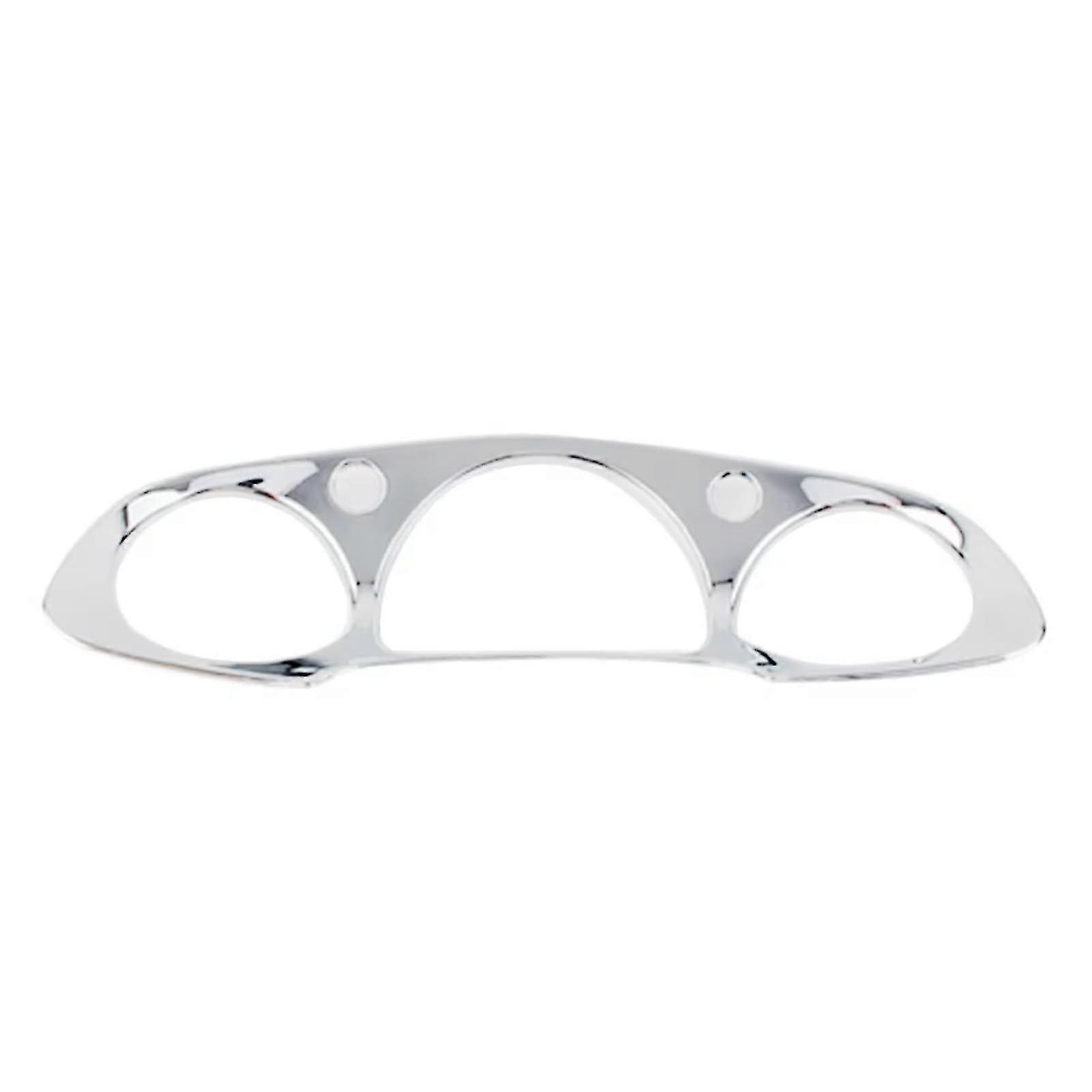 Instrument Blocks Gold Wing GL1800 2001-2006 Dashboard Decoration Chrome Tachometer Cover Gauge Cluster Trim