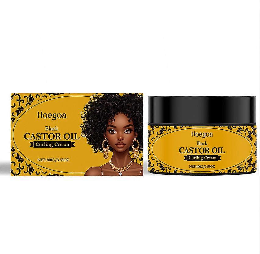 Hoegoa Moroccan Nourishing And Styling Cream Features Gentle Ingredients For Hair Styling, Shaping, Nourishing And Naturally Softening