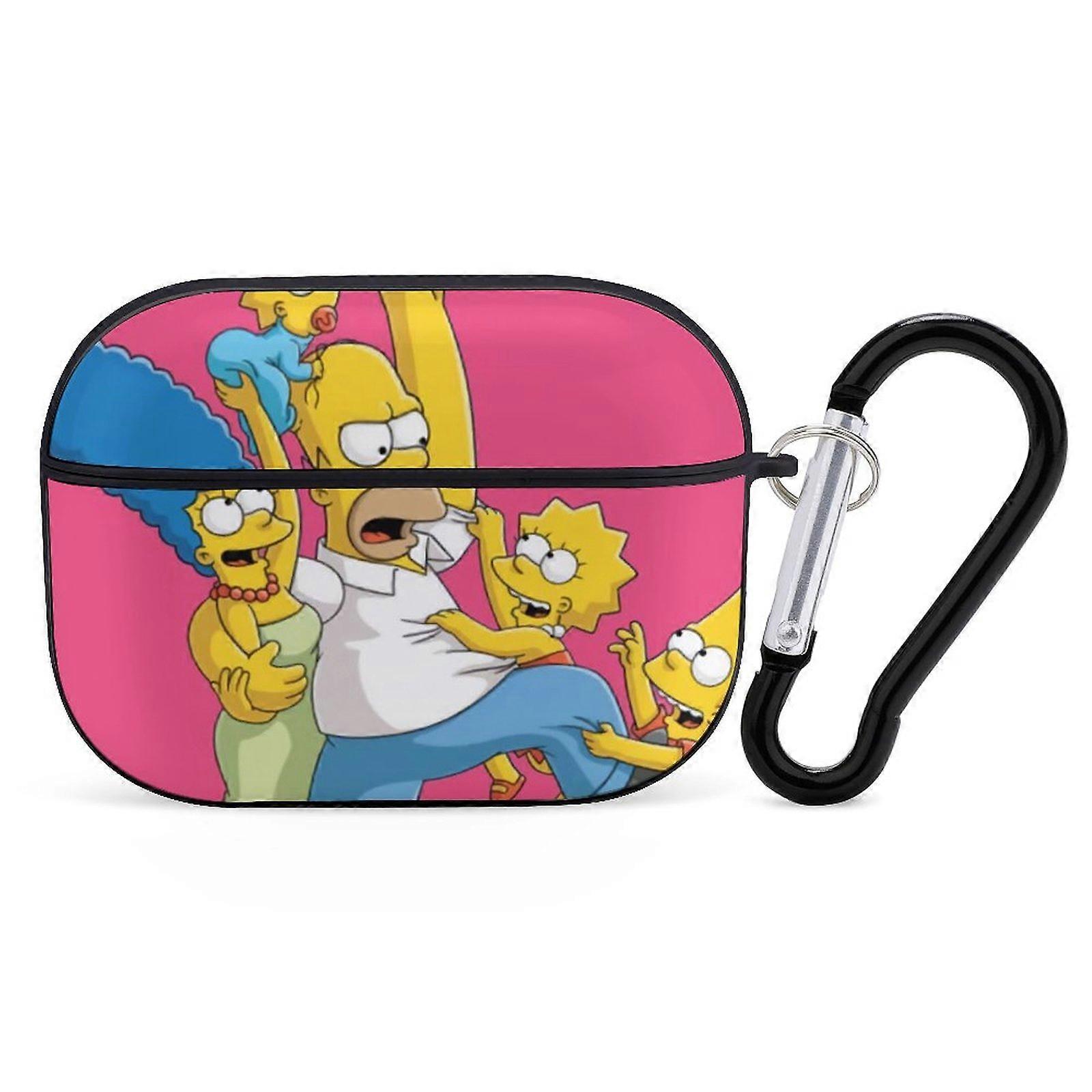 Simpson Case for compatible with Airpods Pro, AirPod 3 Case for Women, compatible with Airpods Pro Generation Case, Support Wireless Charging