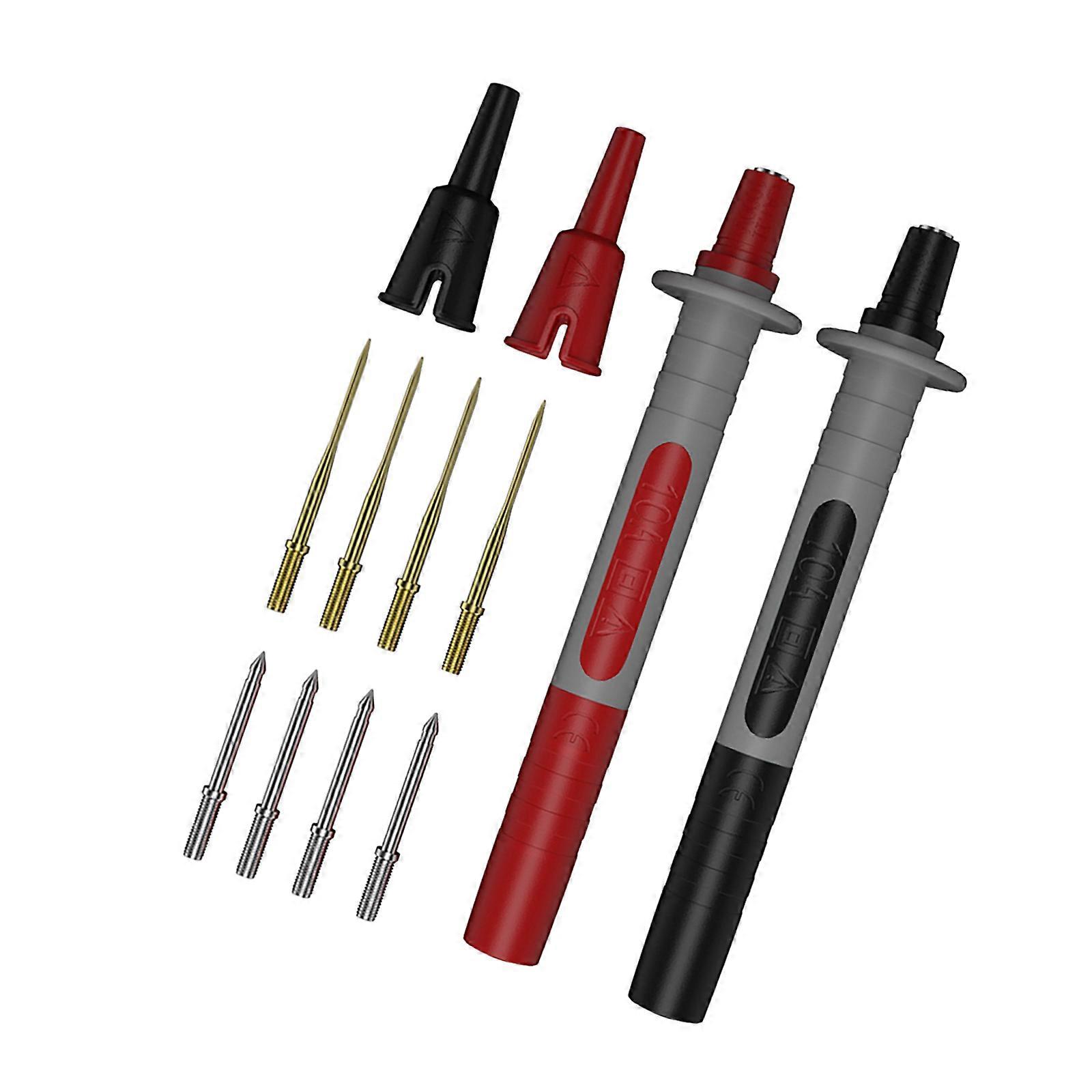 4mm Banana Socket Test Probes Wire Stick for Multimeters Engineers Laboratory Workshop Use Consistent Measurement Result Multicolor