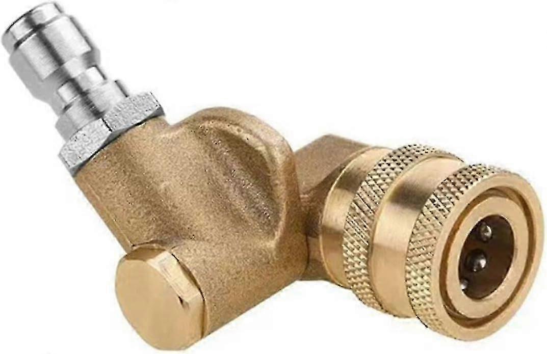 Pressure Washer Rotary Connector 4500 PSI Rotating Head with Quick Connect System for Vehicle Cleaning (7 Speeds) 7 Gears