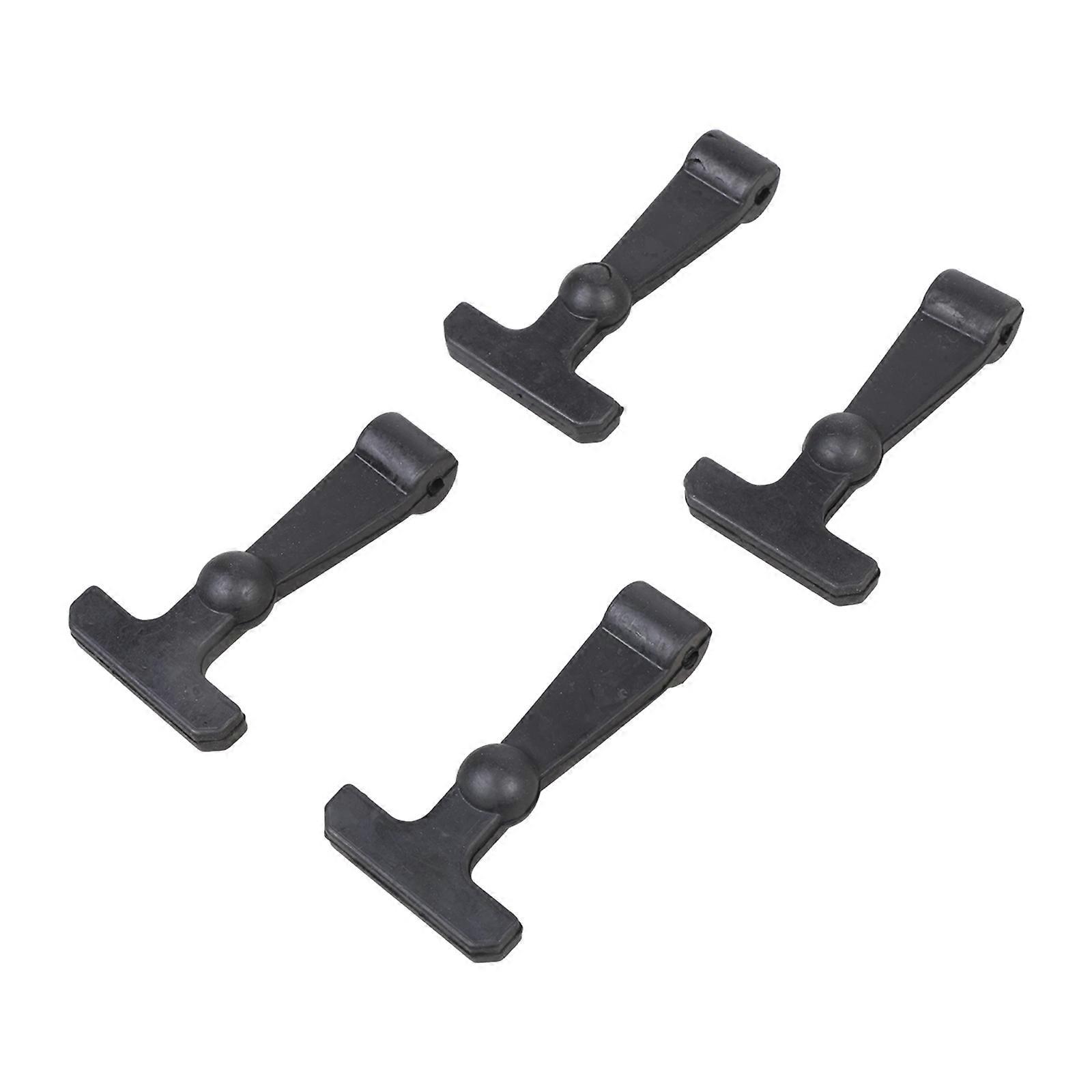 4 Pieces Trailer Refrigerator Locking Clips Heavy Duty ABS Material Universal Compatibility Easy Install Ergonomic Handle Multicolor