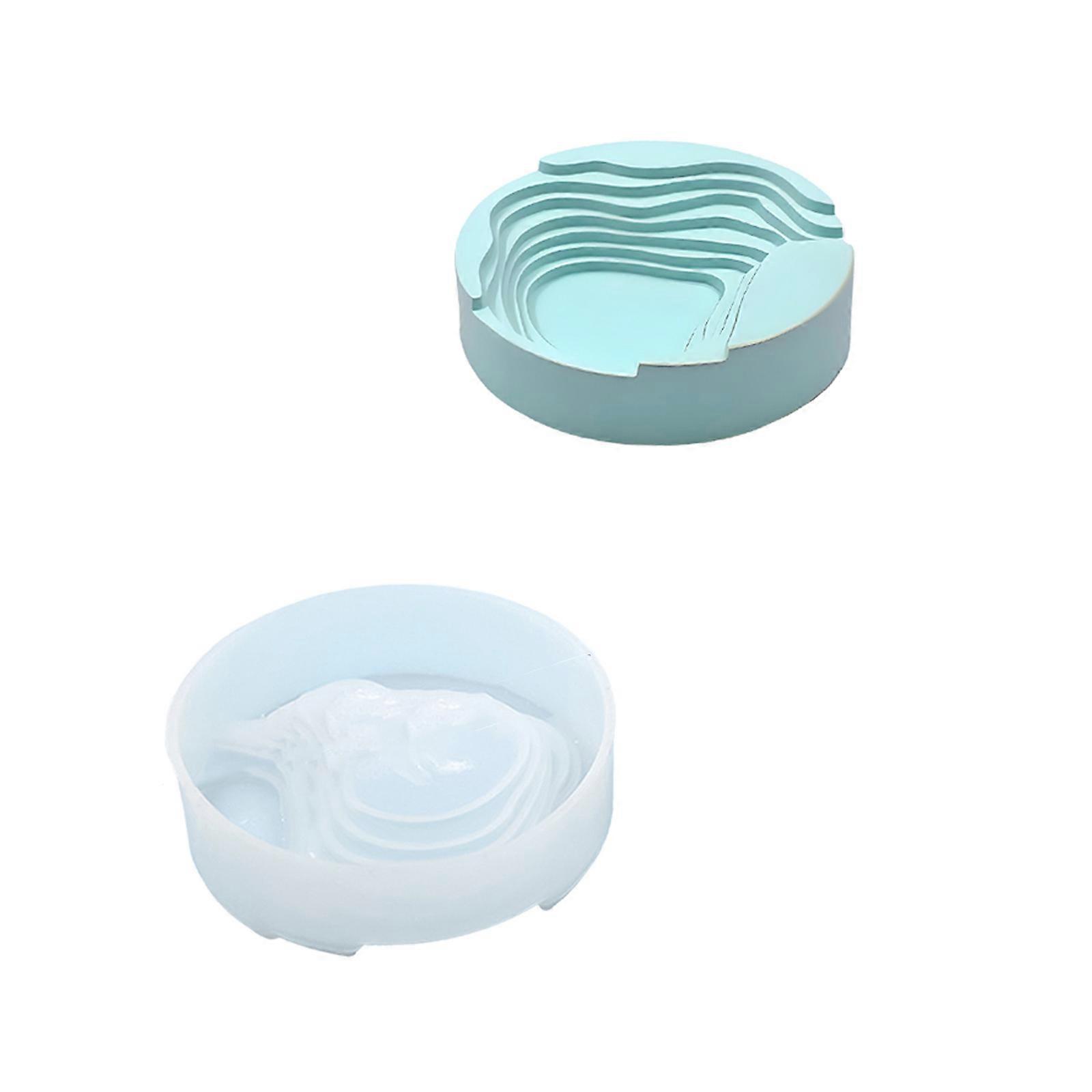 Professional Grade Silicone Container Mold Kit 100g Portable Tool For Artistic Plaster Projects Multicolor