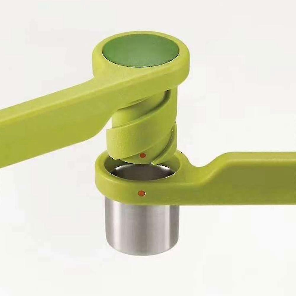Ergonomic Stainless Steel Kitchen Garlic Hand Press