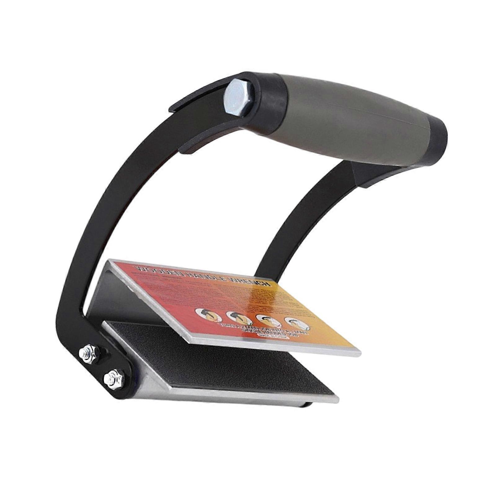 Lightweight Aluminum Panel Carriers Tool Ergonomic Handle For Secure Clamping And Easy Transport Multicolor