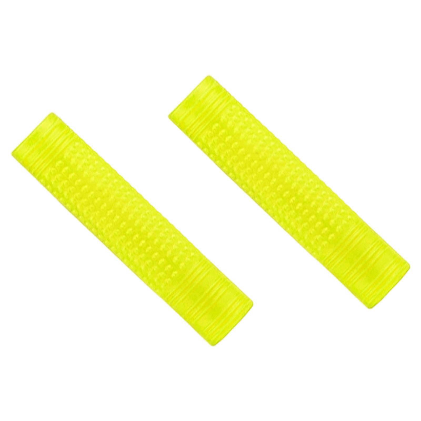 Ergonomic Cycle Handlebars Canopies Soft Comfortable Not Slip Face Impermeable Elastomer Substance Global Agreement Tool Complimentary  Yellow