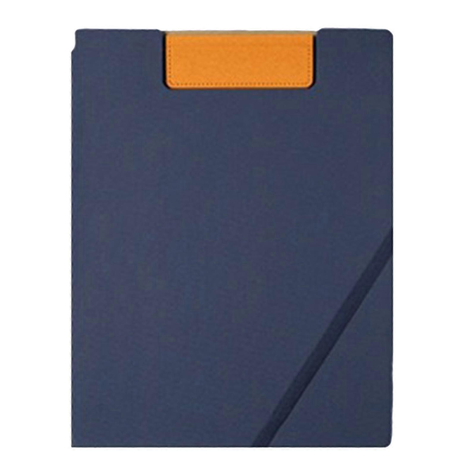 Additional PU Leather A4 Magnetic Board With Document Storage And Card Openings For Office Specialists Multicolor