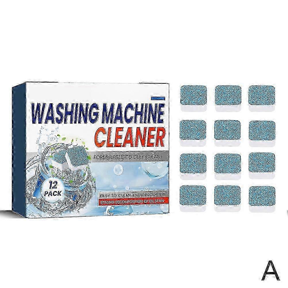 Active Washing Machine Cleaner Descaler Deep Cleaning Tablet Efficient Cleaning