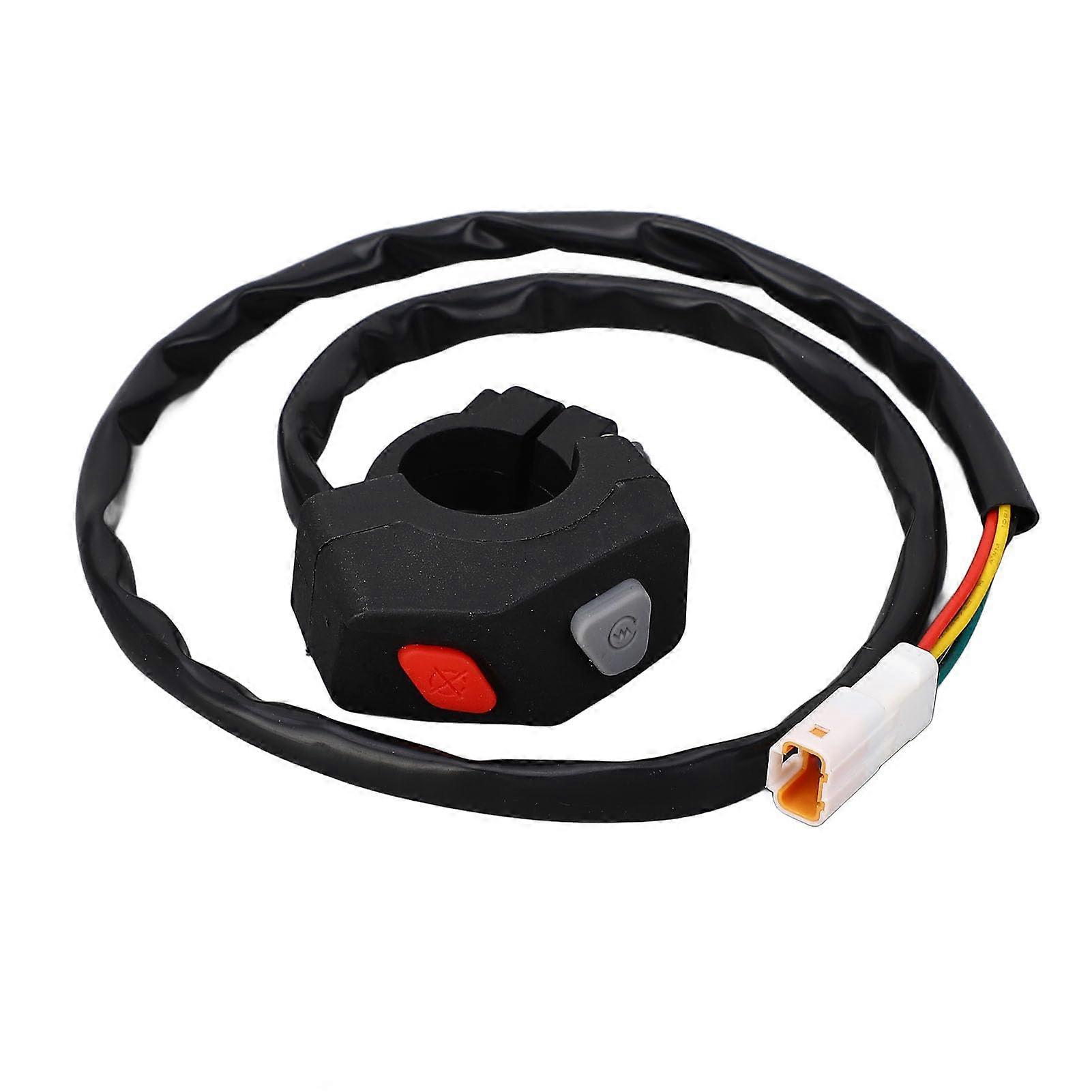 Motorcycle Handlebar Headlight Horn Switch ABS Replacement for EXC XCW 125520 Series Style 1