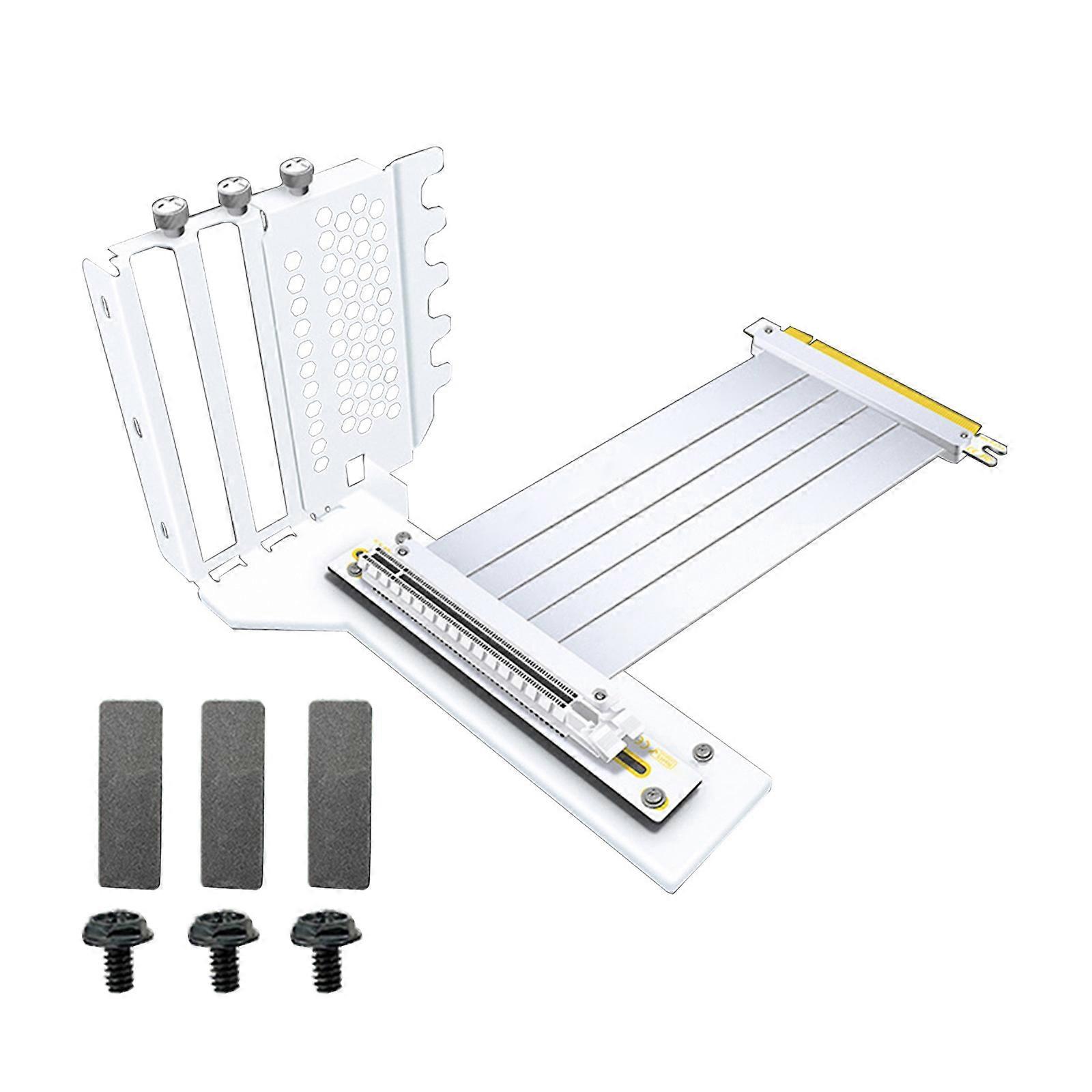 Graphics Card Holder PC Case Stand For PHANTEKS Vertical Stand Desktop For 7 PCI Chassis Video Card Extension Mounting  White