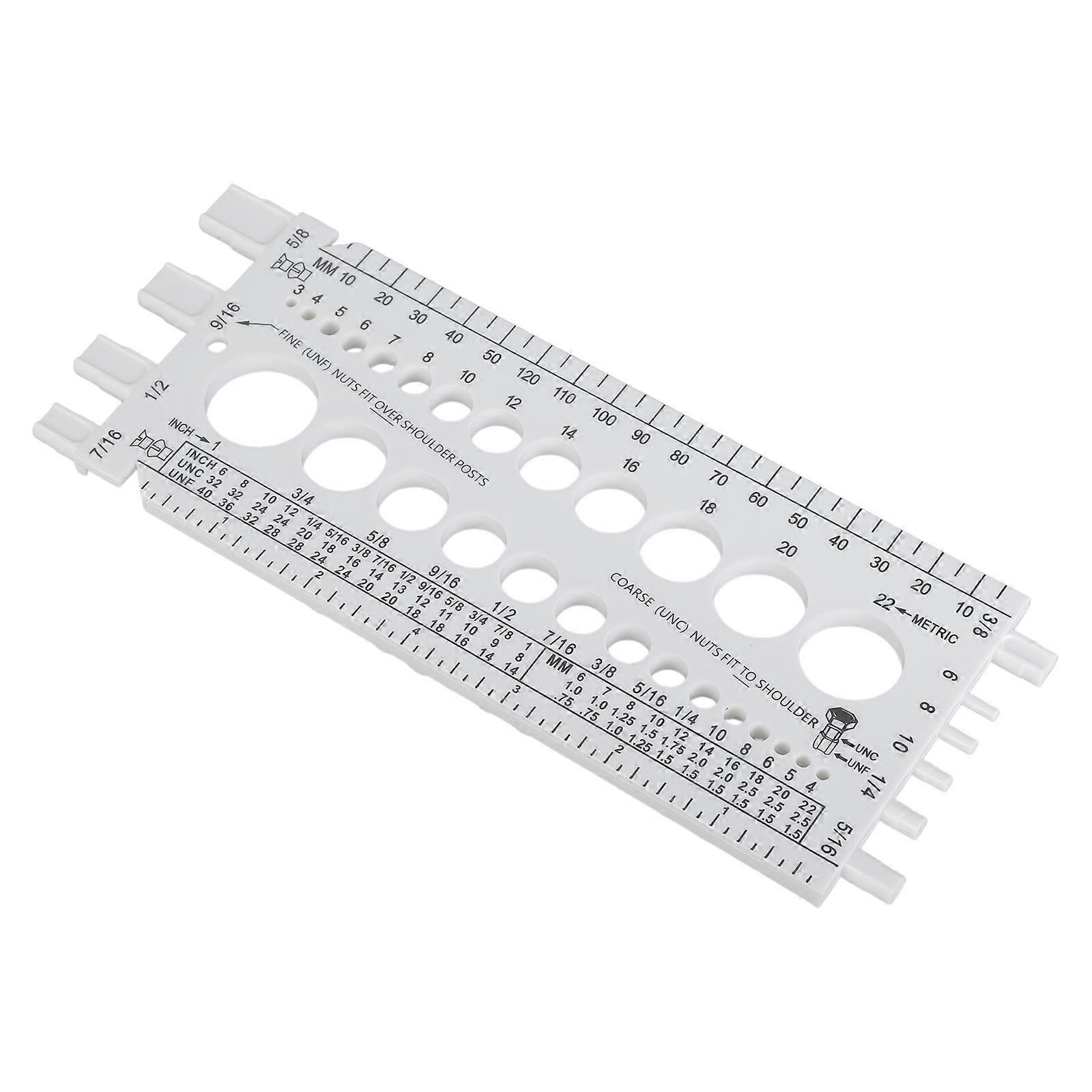 Essential Thread Gauges for Outer Diameter Calibration Screw Thread Rings Gauge for Precise External Diameter Checking Multicolor