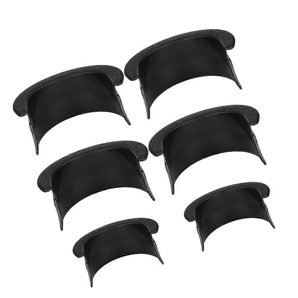 Billiard Table Pocket Liners Set for Pool Table Repair 6Pcs Durable ABS