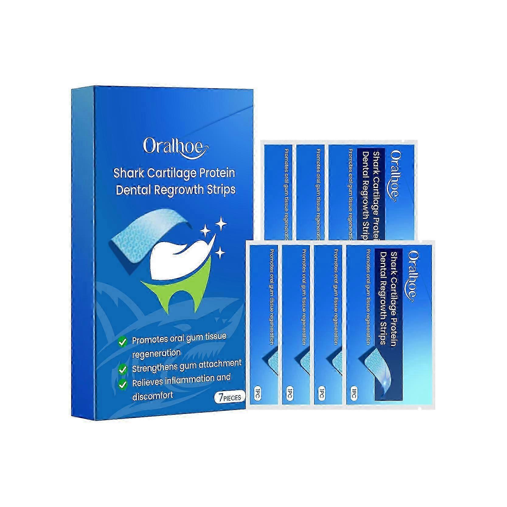 Dental Care And Whitening Strips For Stained Teeth