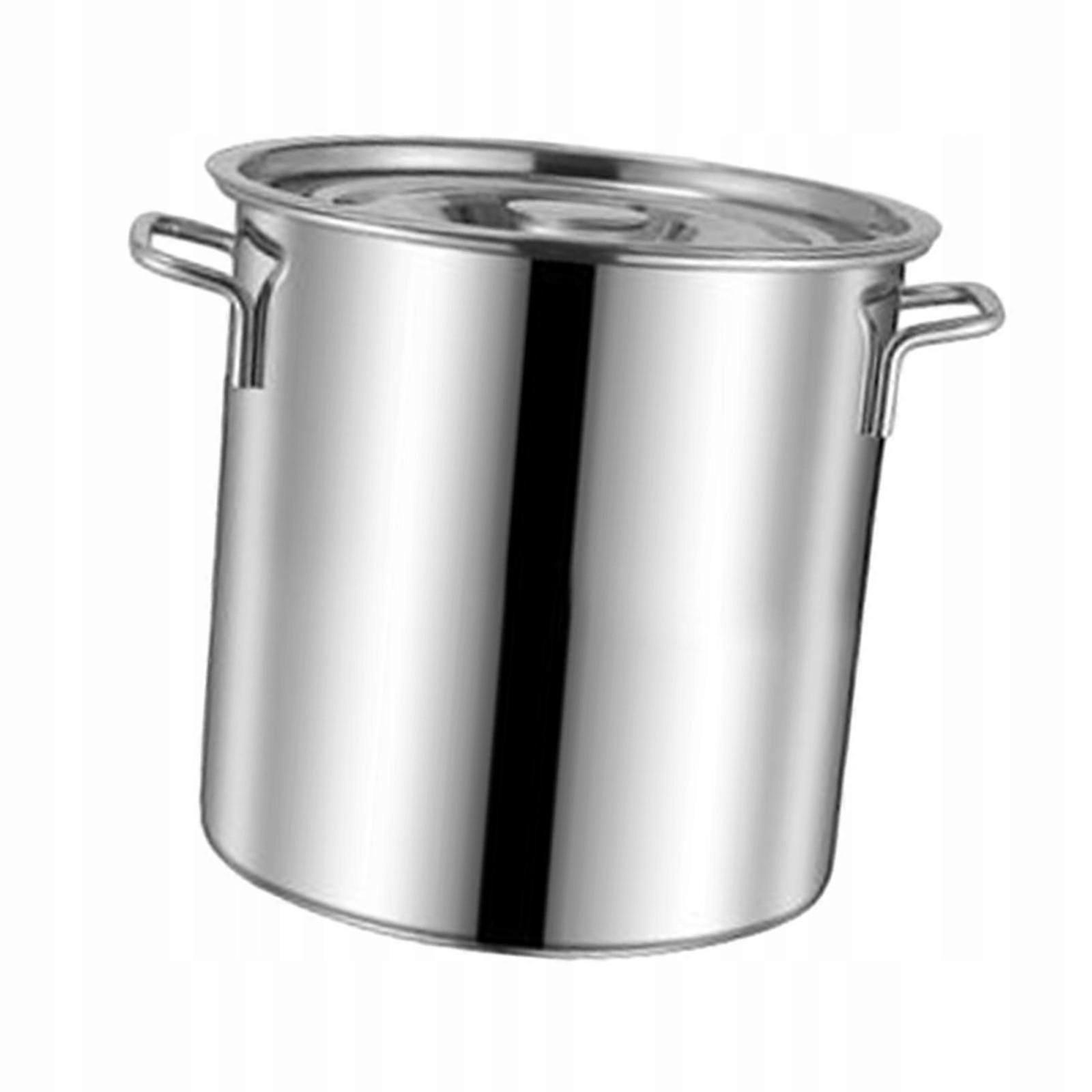 Große Suppentöpfe Edelstahltopf groß 10l