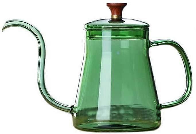 Manual Coffee Maker with Borosilicate Glass Coffee Pot, Precision Spout, HeatResistant Handle