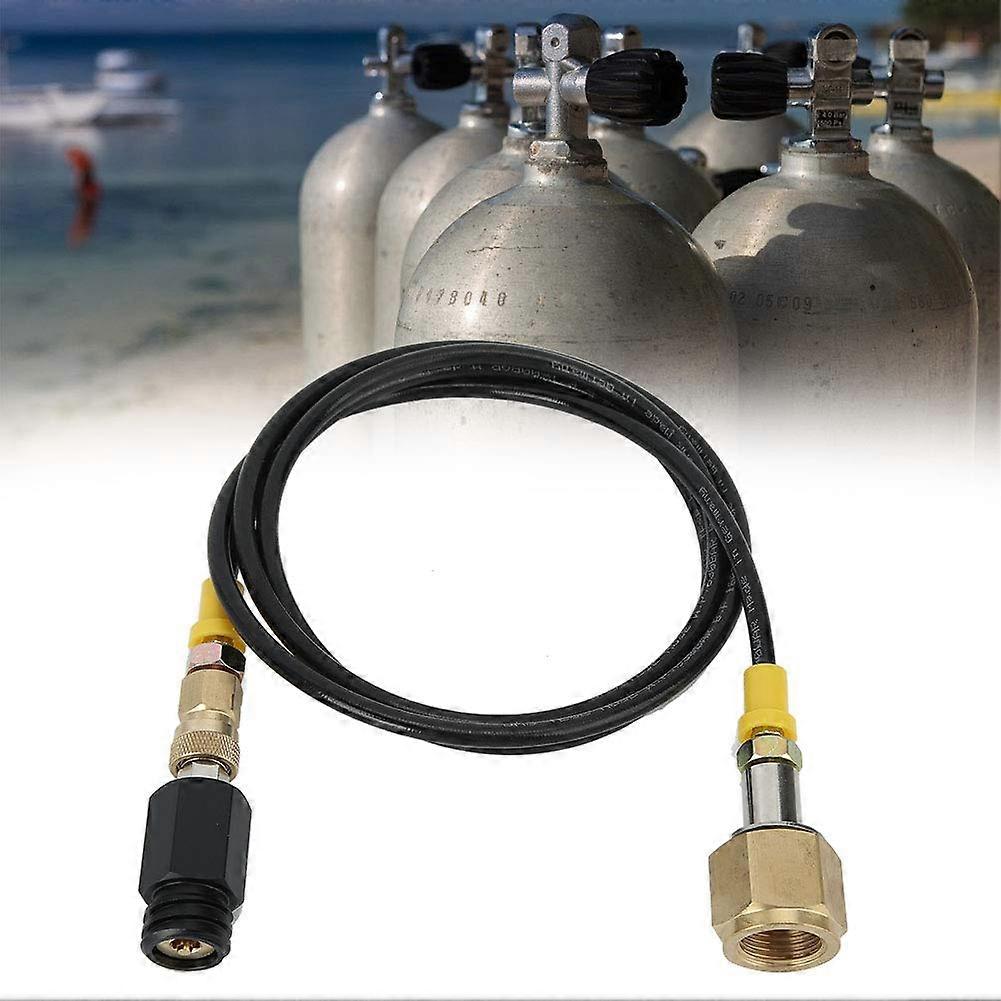 CO2 Tank Adapter for SodaStream with 1.5m Hose Kit, Consistent CO2 Flow, Easy Installation