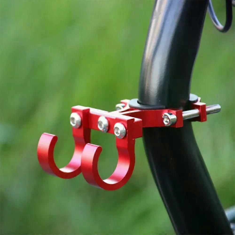 Electric Scooter Hooks Simple Bike Shelf Tube Storage Hanger Buckle Hooks Hooks Ebikes Portable Double Metal Helmet Rack Co X9K6