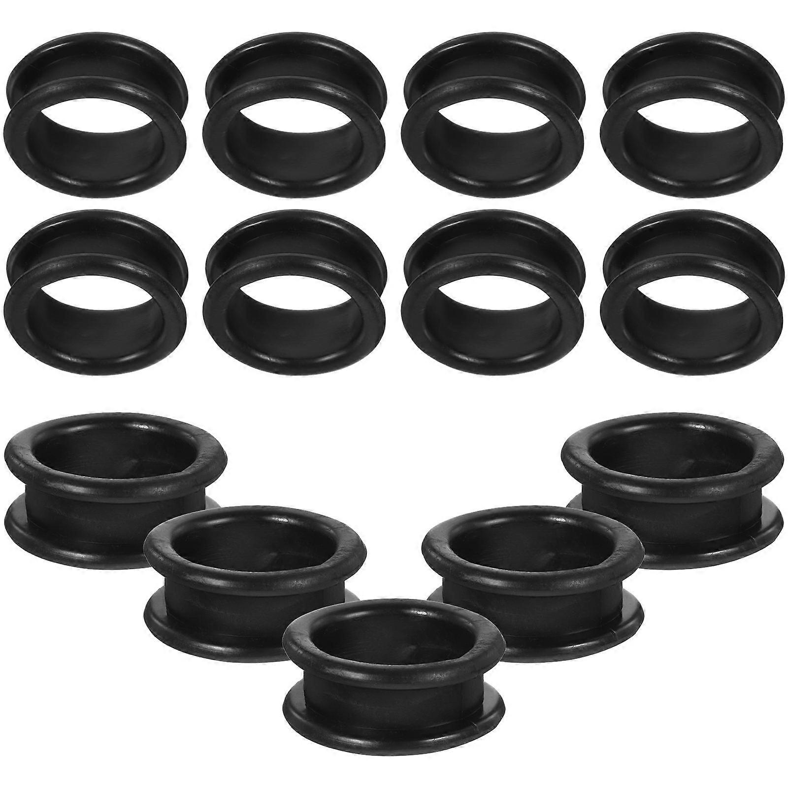 Silicone Rings for Scissors Hairdressing Finger Protector for 20Pcs Set
