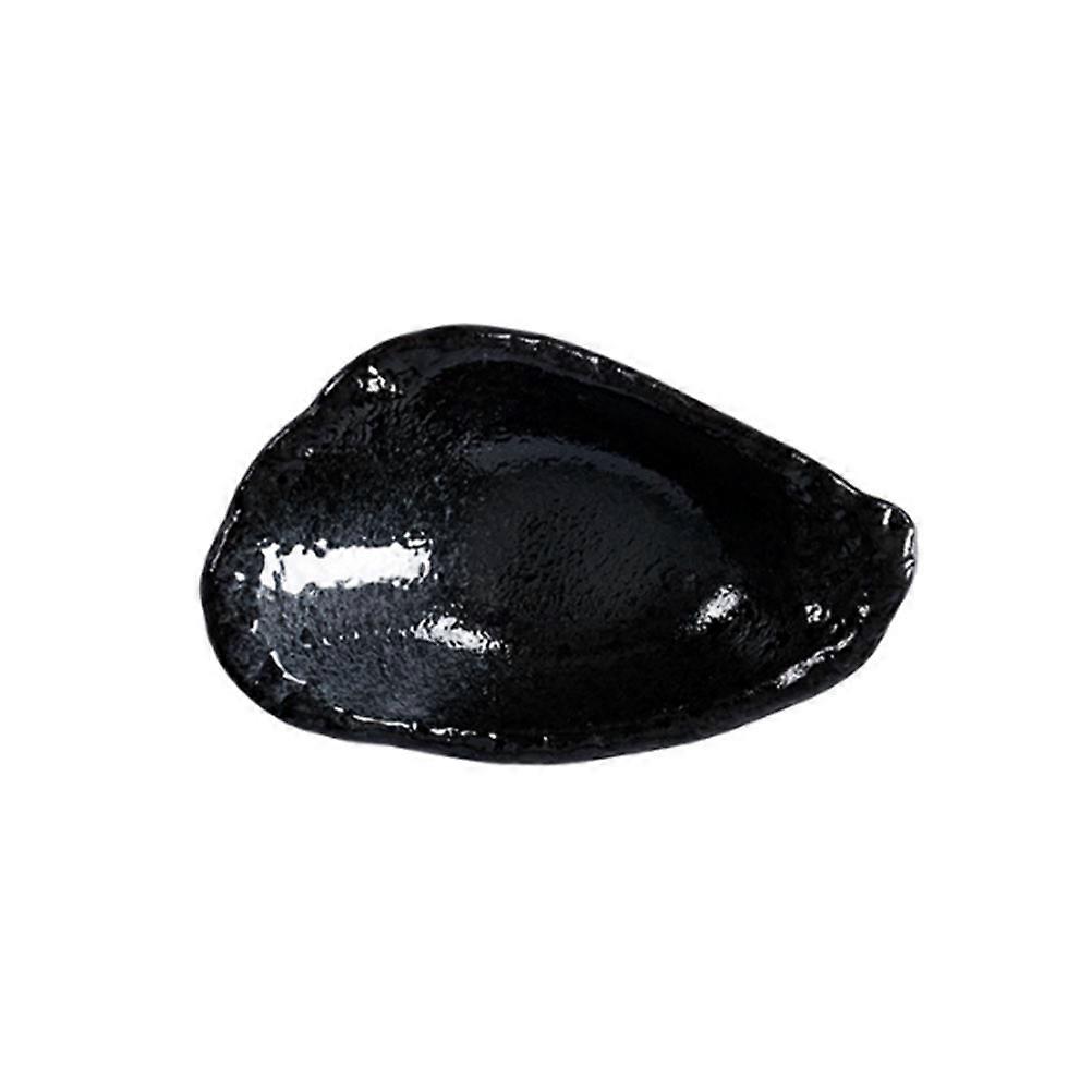 Black Household Spice Dish Multi-Function Sauce Bowl for 4Pcs Dinner Accessory