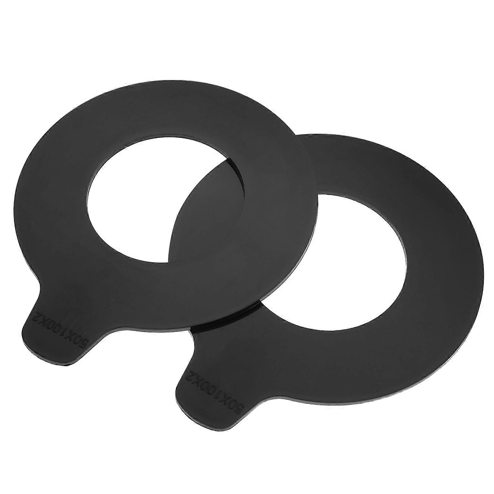 Heavy-Duty Excavator Pin Rubber Washers for Stable Support 2Pcs