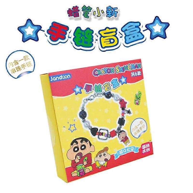 Mini bo?te aveugle originale Crayon Shin-chan, mini poup��e �� bracelet adorable, jouet de collection, cadeau d'anniversaire parfait pour les 