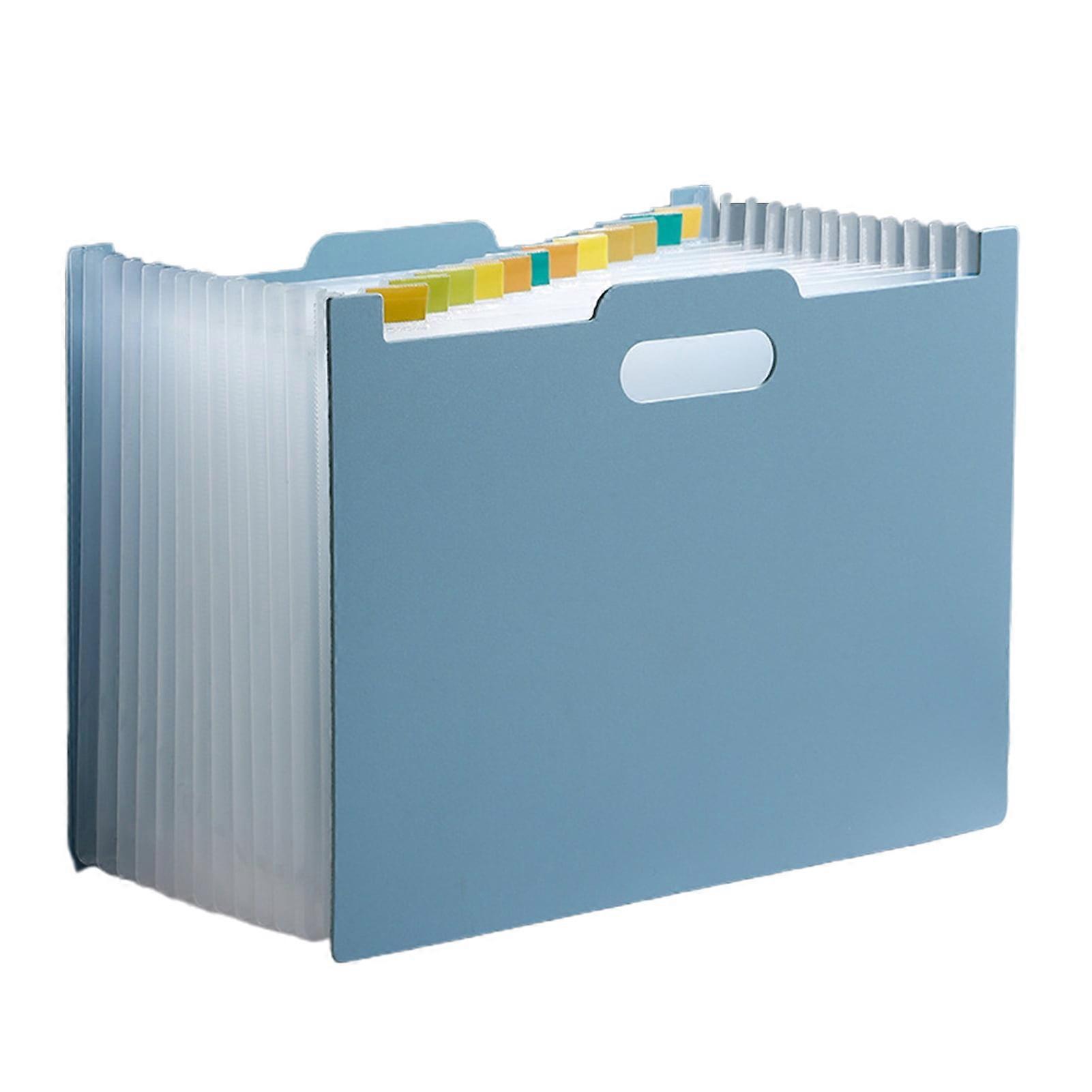 Hadanceo File Folder 13 Pockets Large Capacity Expandable Accordion Organizer Compatible with School Exam Papers