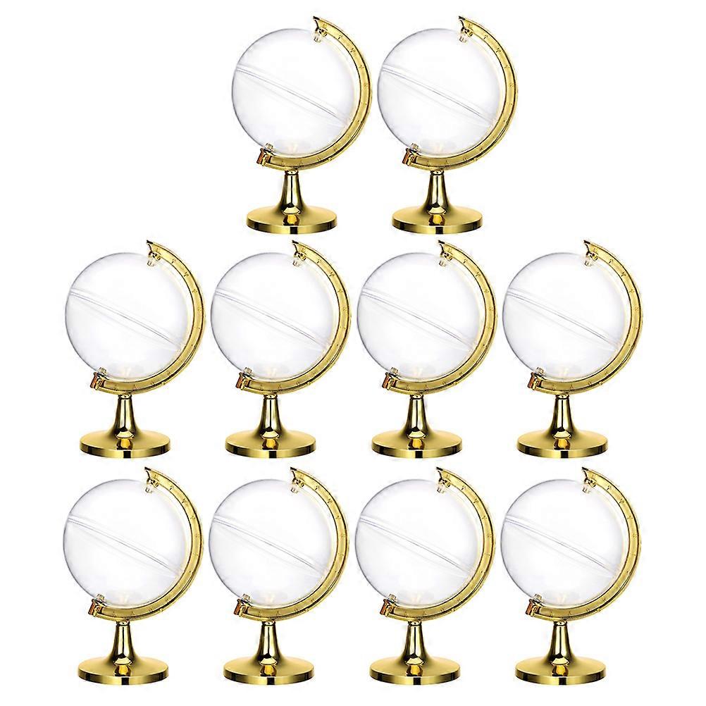 Plastic Mini Globe Candy Case for Storage Use with 13Pcs