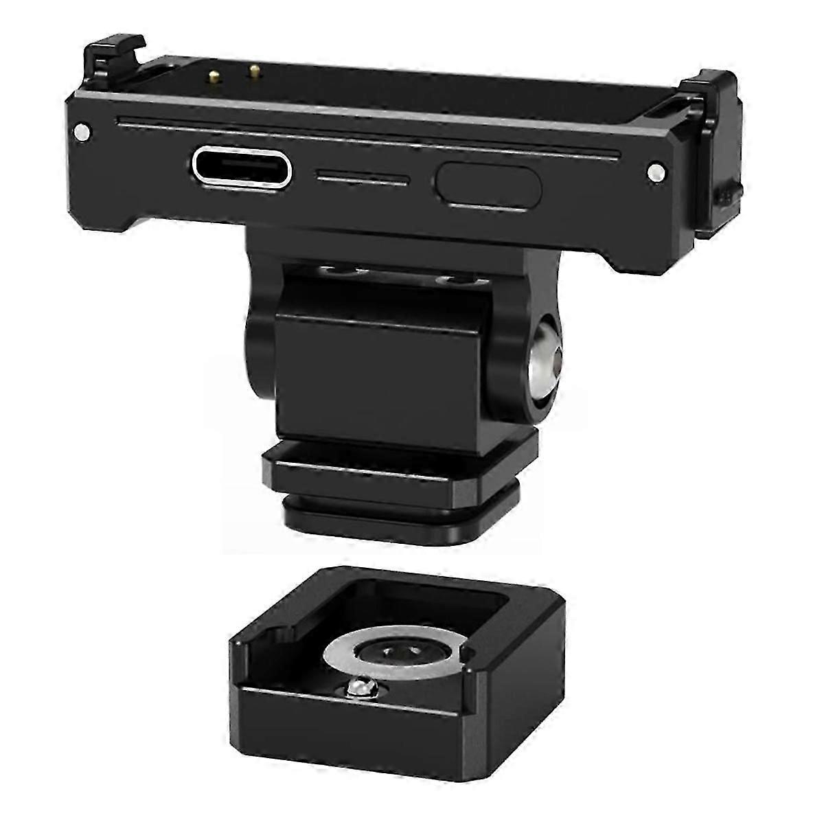 Suitable for GO3S/3 Magnetic Quick-Release Cold Shoe to 1/4 Base Multi-Angle Adjustment Fixed Brack