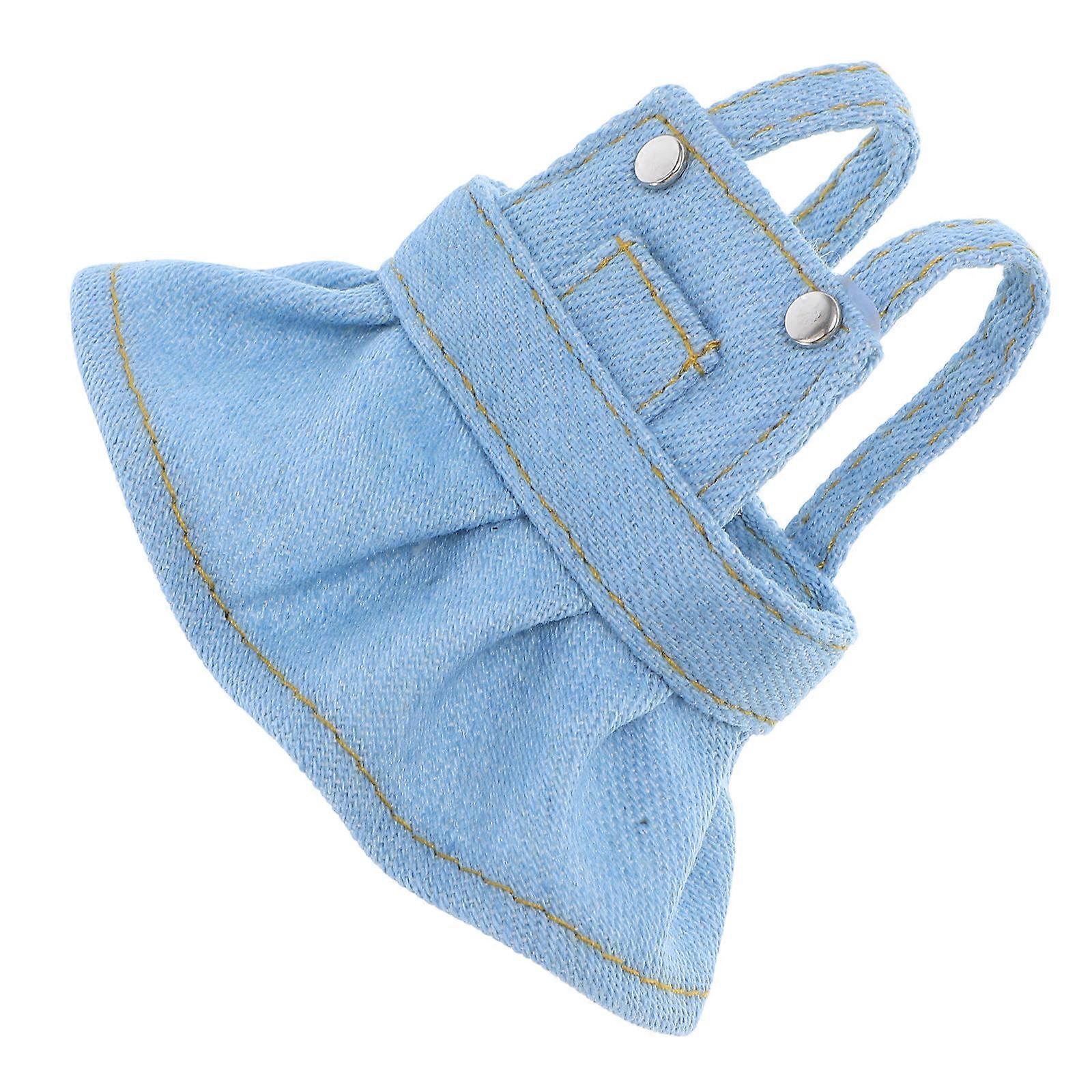 Blue Stuffed Animal Bear Dress for Decoration with Replaceable Clothes