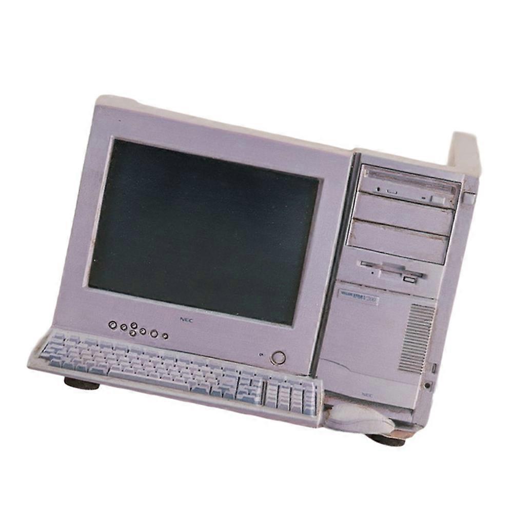 Imitation Computer Flower Pot Resin Creative Flowerpot for Decor