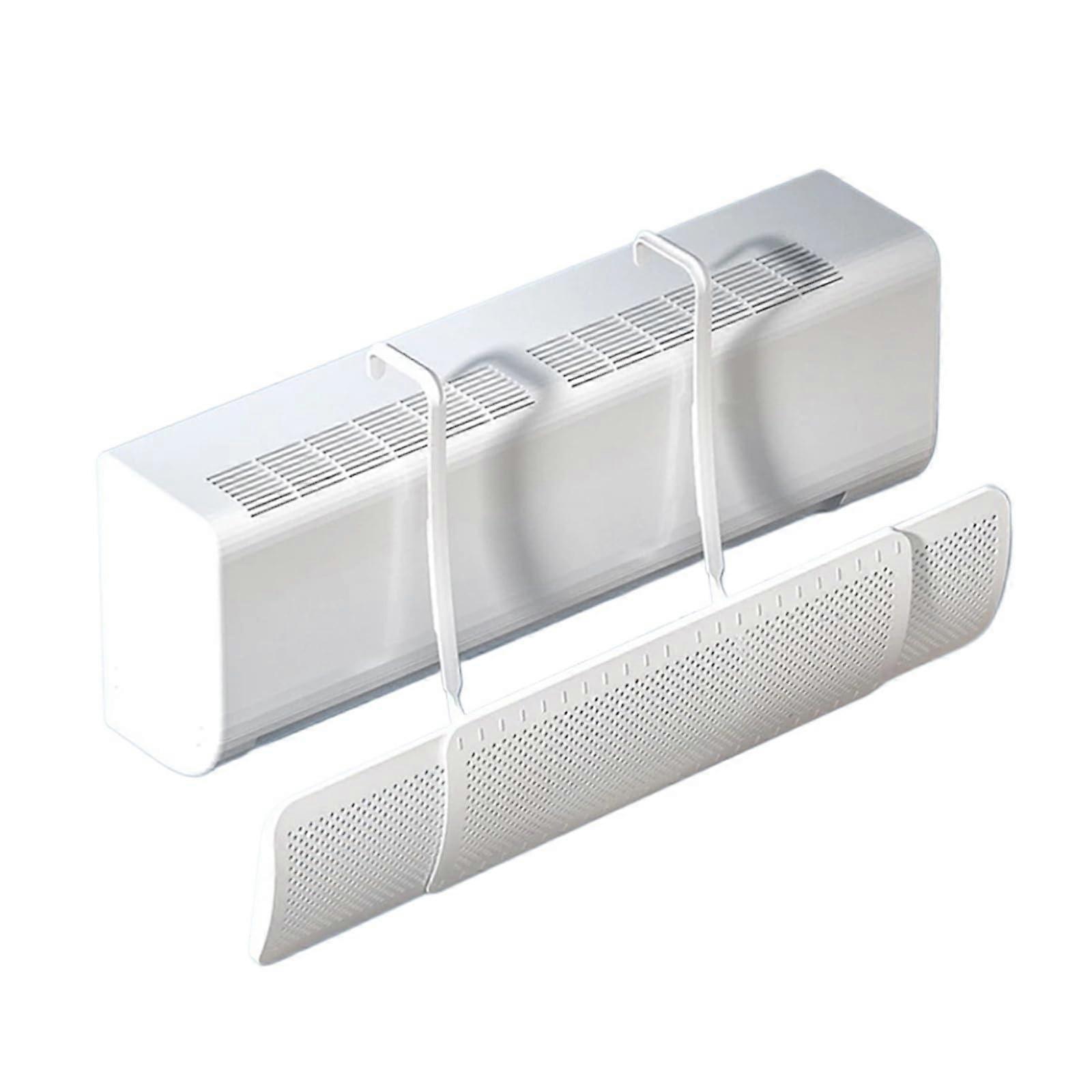 Air Conditioner Wind Deflector for Wall Mounted AC, Adjustable Airflow Shield, No Drill, 1pcs
