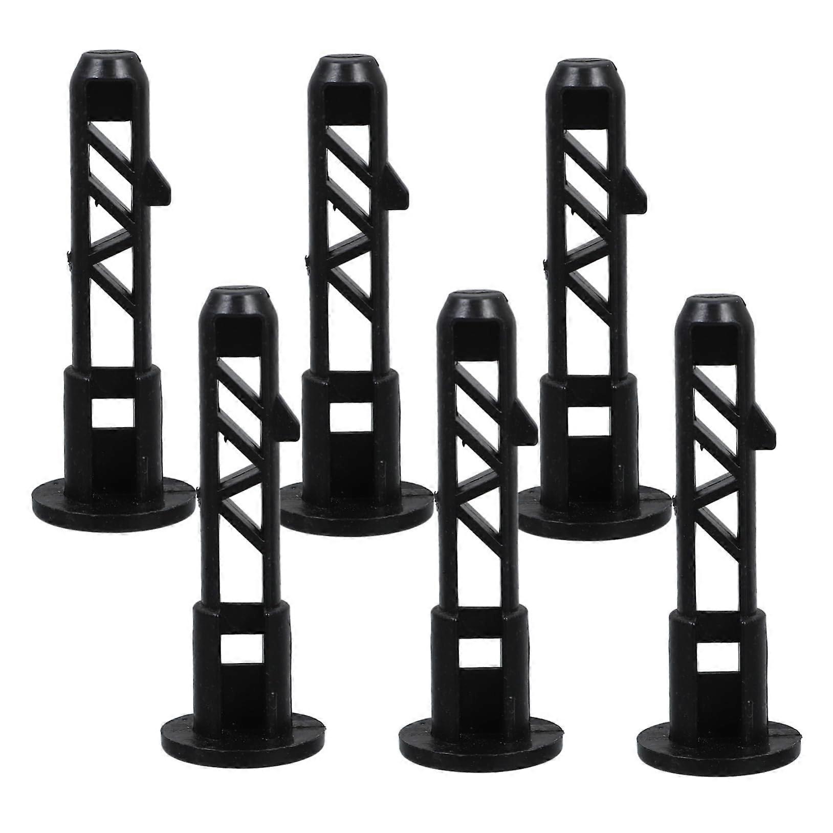 6pcs Wheelie Bin Hinge Pins and Trash Can Lid Latch, Durable Garbage Bin Lock Accessories