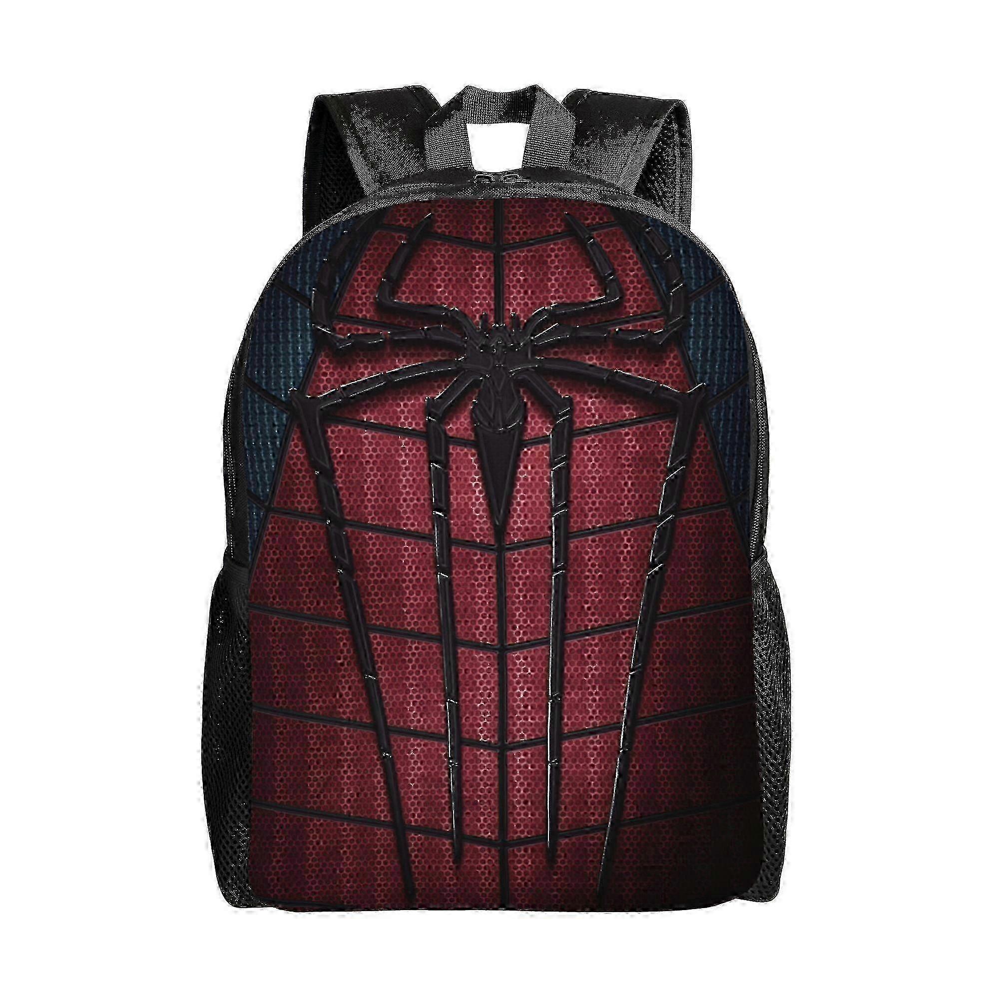 Spider Man Backpack, Adult Kids Simple Lightweight Casual Backpack for Children Student, Travel Backpack Laptop Backpack for College Work Camping -yyd