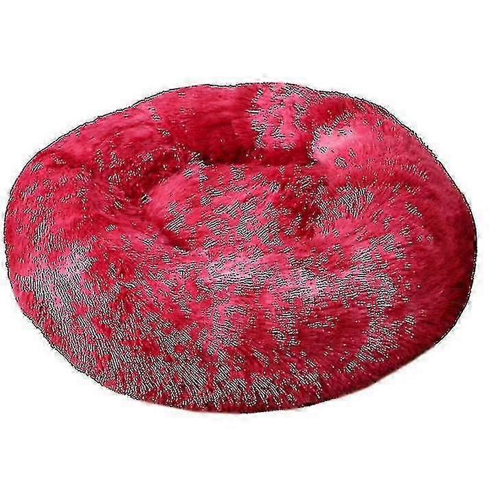 Super Soft Round Plush Marshmallow Bed For Pets 2025