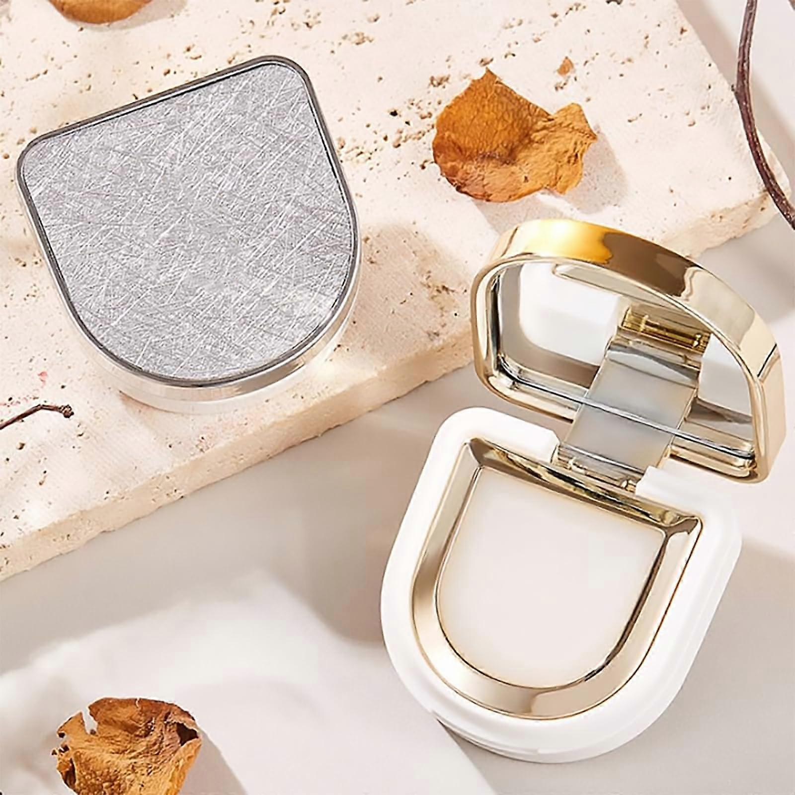 2PCS Solid Perfume Balm Set with Mirror, LongLasting Alcohol Fragrance for Travel