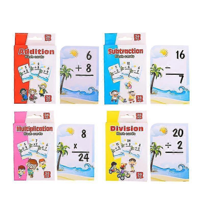 26-27 4pcs Educational Cards