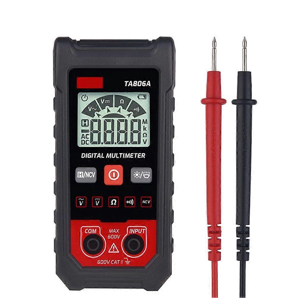 Digital Multimeter with Automatic Mode Switching, Bright HD Display Smart Tester for Voltage and Continuity