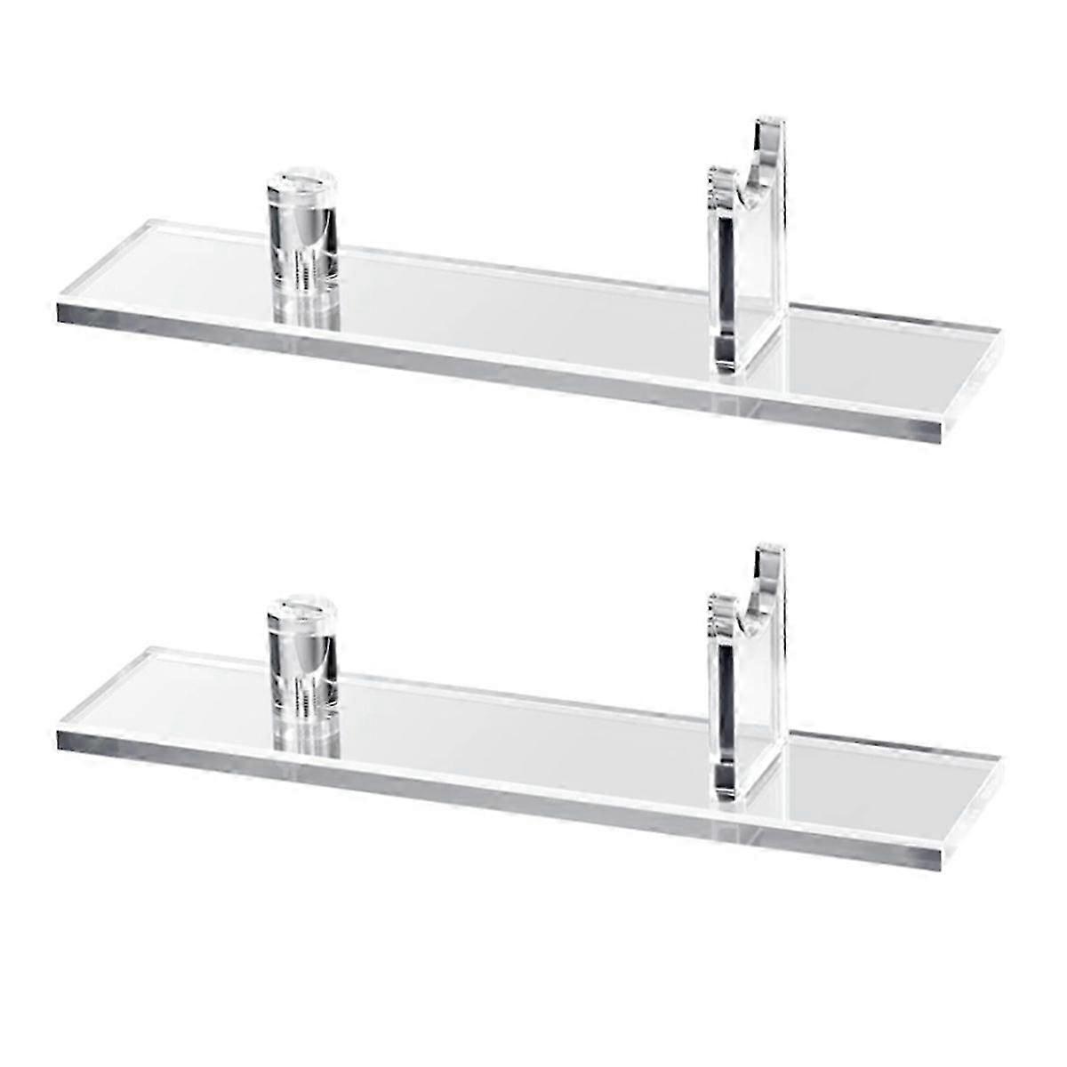 1Pcs Knife Display Stand, Knife Holder for Home Decor (Clear Base)