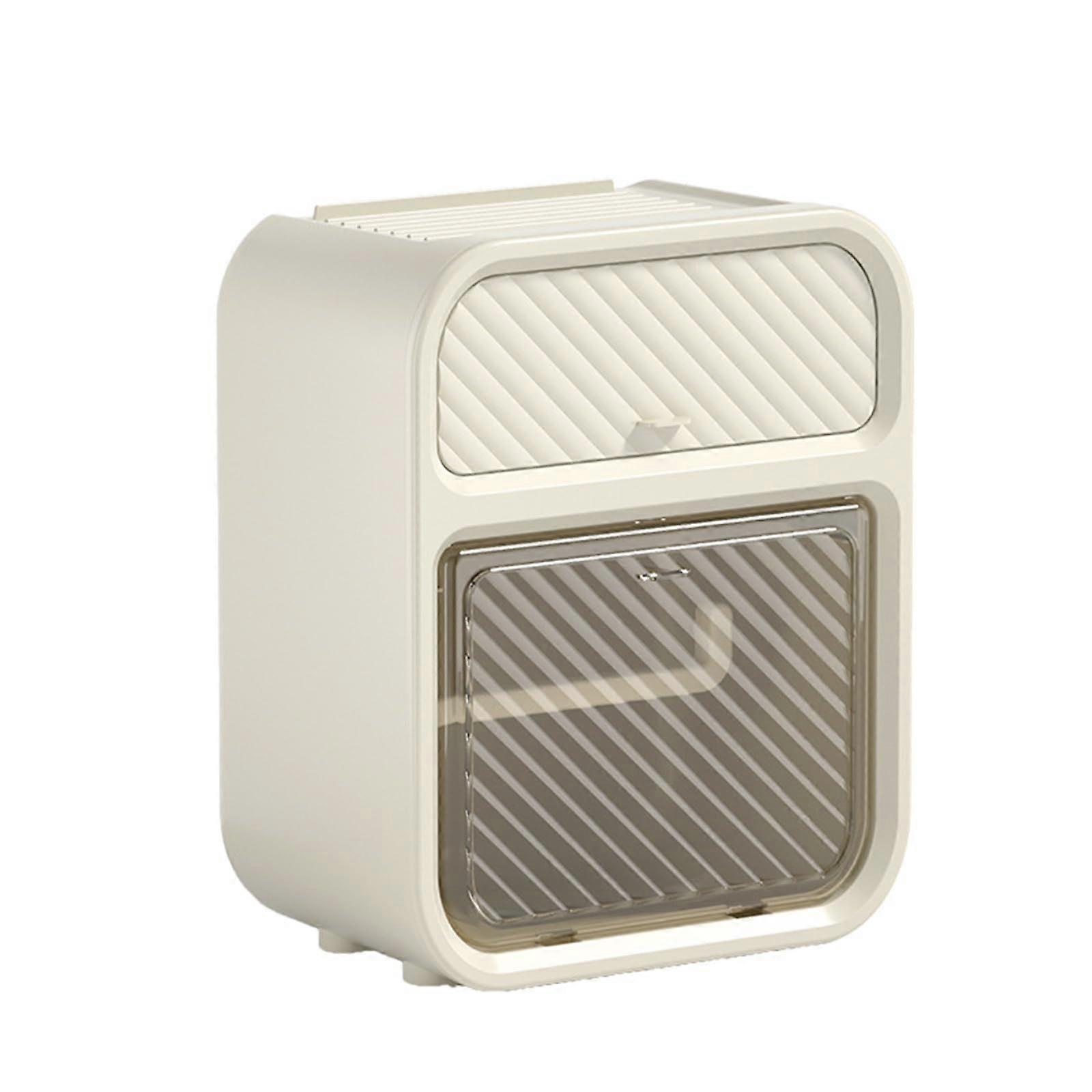 Elegant Tissue Box Holder Wall Mounted Dispenser for Bathroom and Kitchen Storage